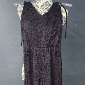 Almost Famous Women's Lace Romper Size Medium